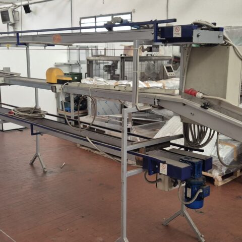 Linea multipiano lavorazione prodotti in casse